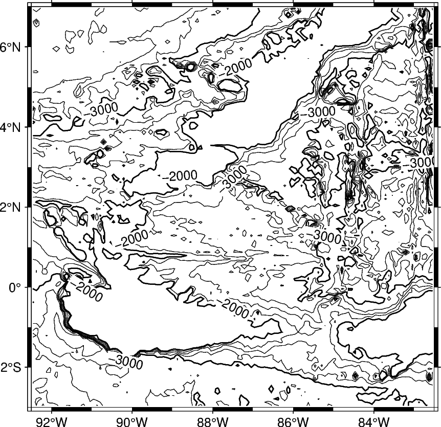 contour map